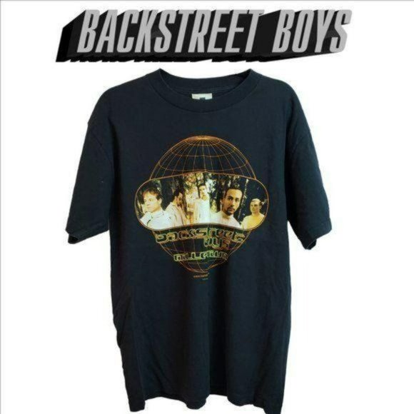 Vintage 1999 BACKSTREET BOYS "Into the Millenium" Concert T-Shrt - Picture 3 of 7